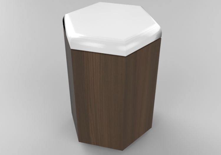 Mesas 3D - Mesa de madera - Sala Bella - Play - ACCA...