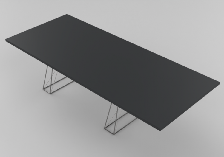 3D Tables - Laquered wood table - Sala Bella - Cremona -...