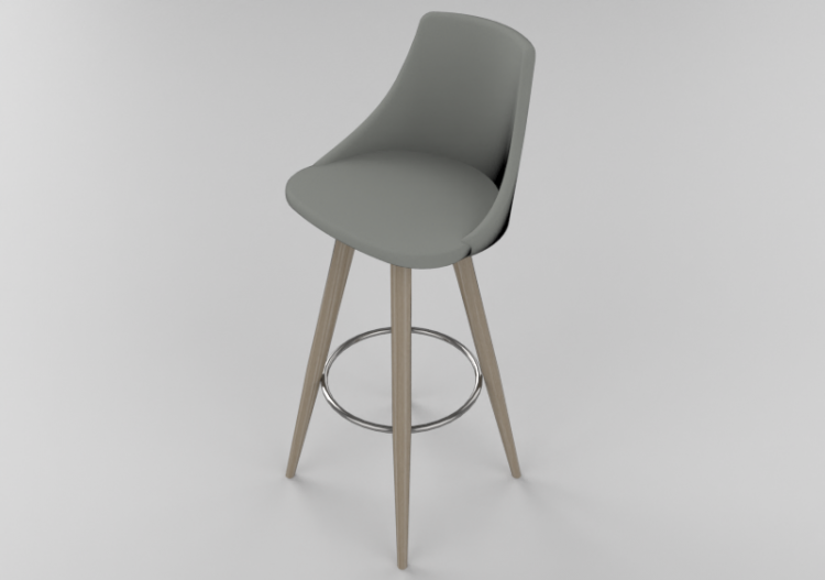 Sillas 3D - Taburete de madera - Sala Bella - Tina - ACCA...