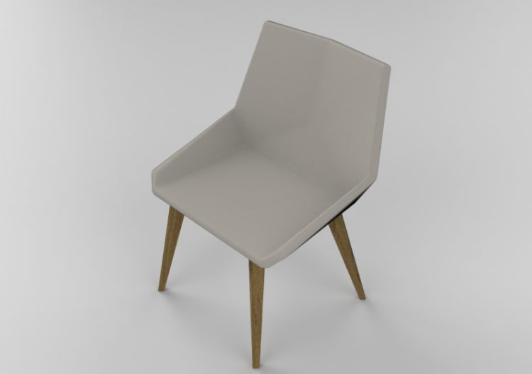 Sillas 3D - Silla de madera - Sala Bella - Cubi - ACCA...