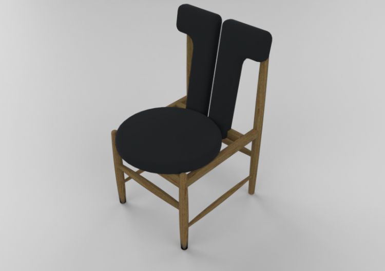 Sedie 3D - Sedia in legno - Sala Bella - Face - ACCA...