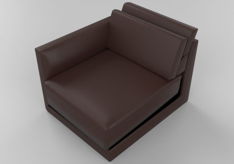 3D Sofa - Sofa with fabric lining - Sala Bella - Maori -...