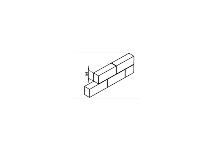 Solid light-weight concrete block (488*138*195) - MS 102 -... Solid light-weight concrete block (488*138*195) - MS 102 -...