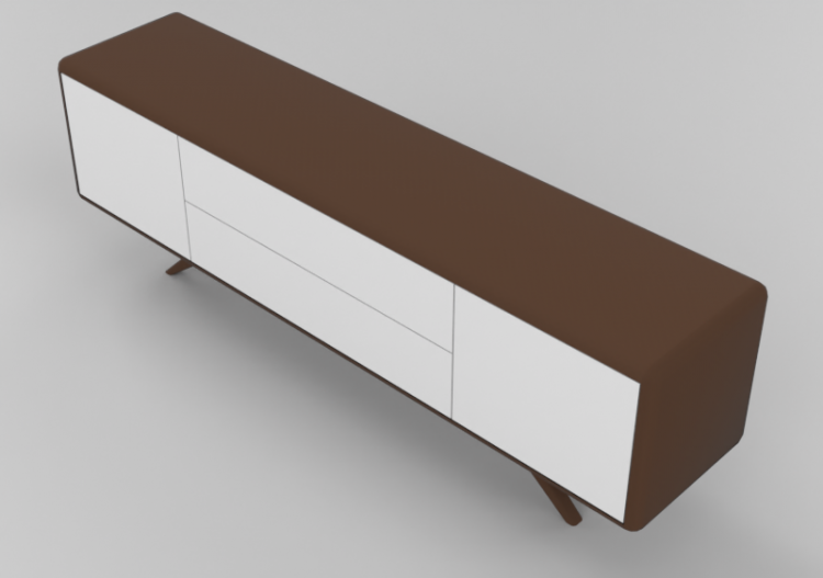 3D Möbel - Holzschrank - Sala Bella - ACCA software