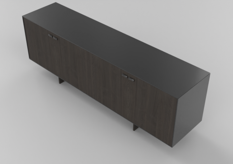 Mobili 3D - Mobile in legno - Sala Bella - Angaro - ACCA...