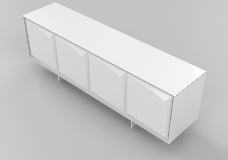 3D Möbel - Holzschrank - Sala Bella - Goulart - ACCA...