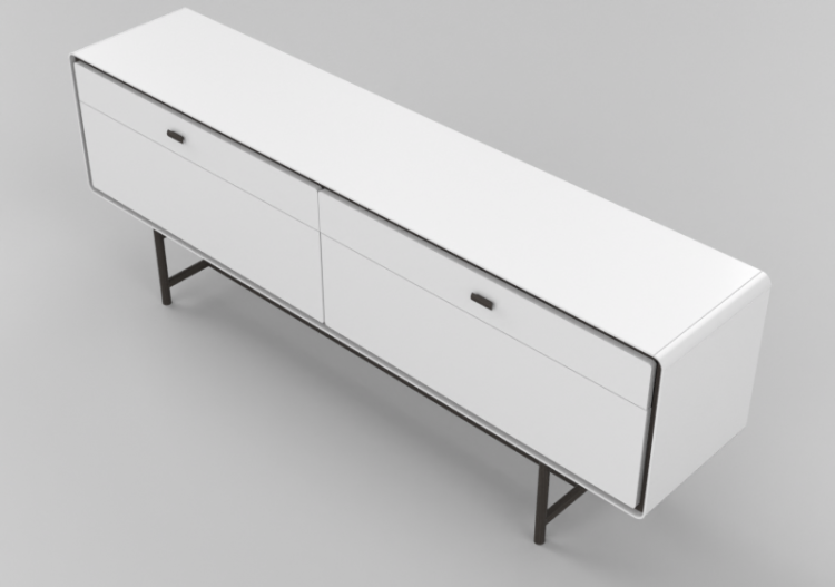 Muebles 3D - Mueble de madera - Sala Bella - Bariloche -...