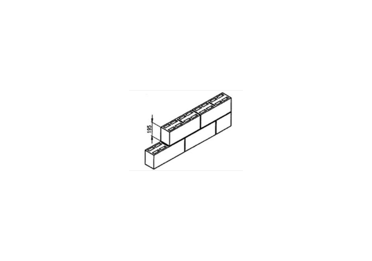 Light-weight cement block (490*141*195) - MS 102 - ACCA... Light-weight cement block (490*141*195) - MS 102 - ACCA...