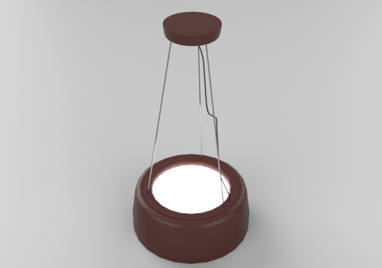 Lámpara colgante 3D - Lámpara colgante - Panzeri – Blanca -...