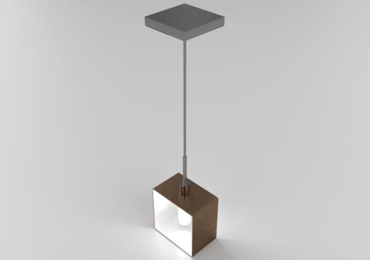 Lampada a sospensione 3D - Lampada a sospensione - Panzeri...