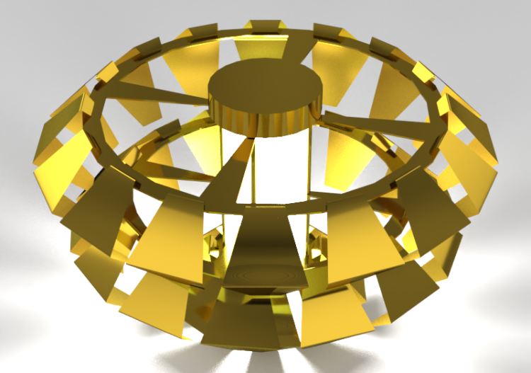 Lámpara de techo 3D - Lámpara de techo - Panzeri – Agave -...