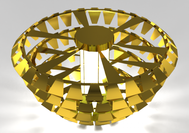 Lámpara de techo 3D - Lámpara de techo - Panzeri – Agave -...