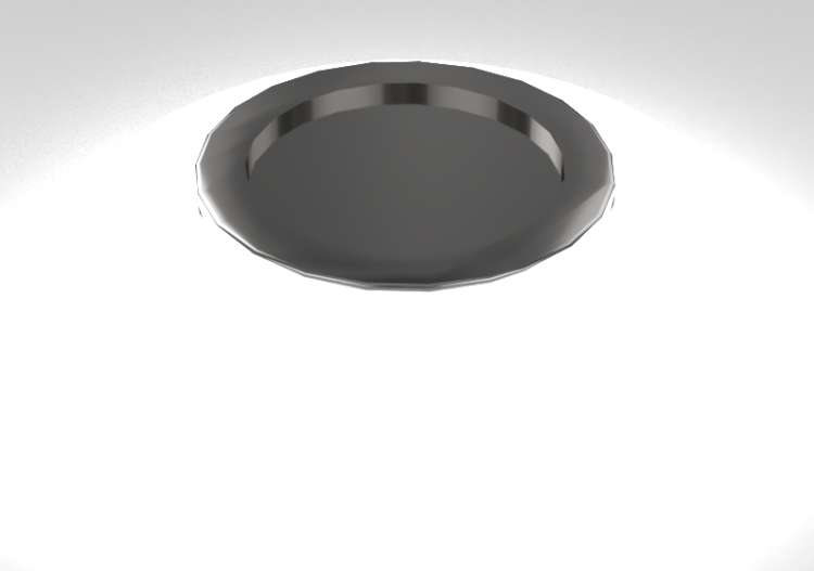 Lâmpada do teto 3D - Lâmpada de teto - Panzeri – Disco -...