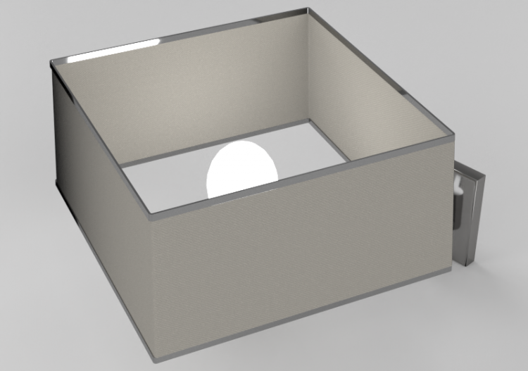 Lámpara de pared 3D - Lámpara de pared - Panzeri – Carrè -...