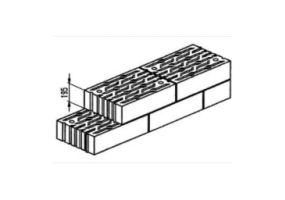 Light-weight cement block (495*345*195) - MS 199