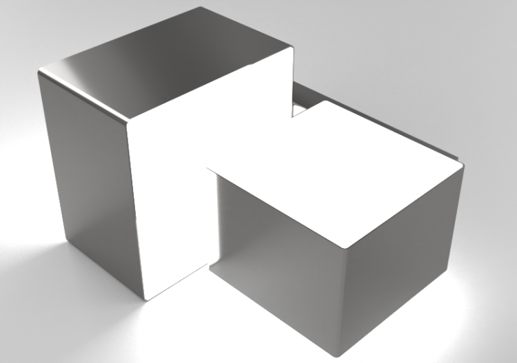 3D Wandlampe - Wandleuchte - Panzeri – Domino - ACCA...