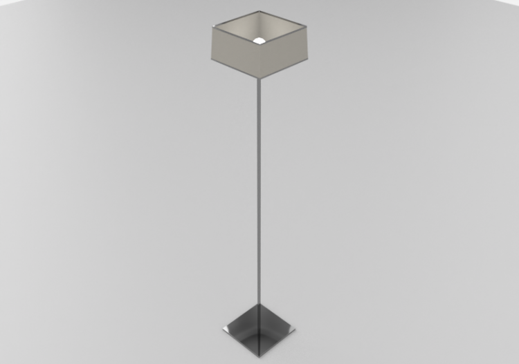 3D Floor lamp - Floor lamp - Panzeri – Carrè - ACCA...