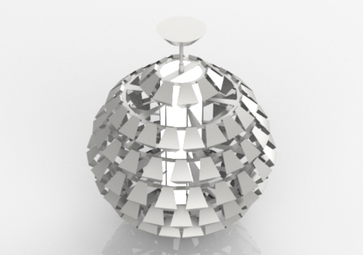 Lampada a sospensione 3D - Lampada a sospensione - Panzeri...
