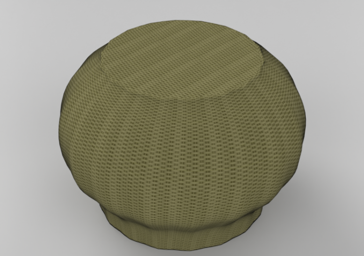 Mesas 3D - Mesa de vime entrelaçado - Gervasoni - Bolla 10...