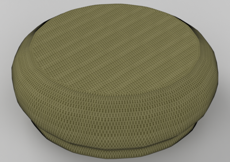 3D Tables - Weaved vimini table - Gervasoni - Bolla 15 -...