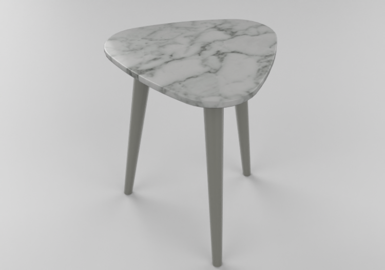 3D Tables - Marble table - Gervasoni - Brick 242 - ACCA...
