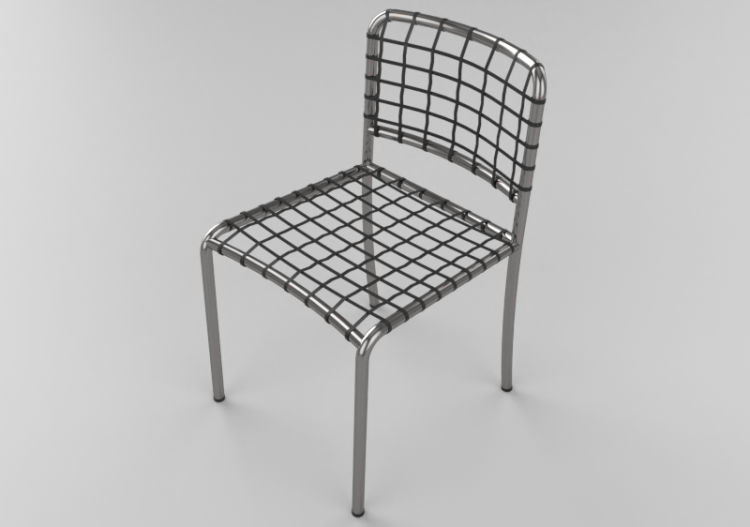 3D Chairs - Steel chair - Gervasoni - Allu 223 l - ACCA...