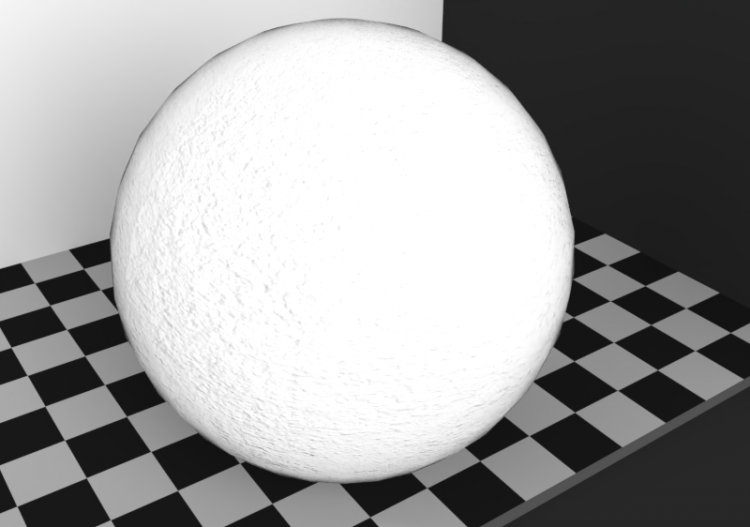 Bushhammered Plaster Texture - White - ACCA software