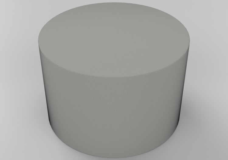 Divans 3D - Pouf en tissu - Gervasoni - Brick 18 - ACCA...