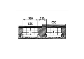 Laje tipo predalles - fluxo ascendente
