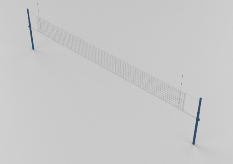 3D Spielgeräte - Volleyballnetz - ACCA software