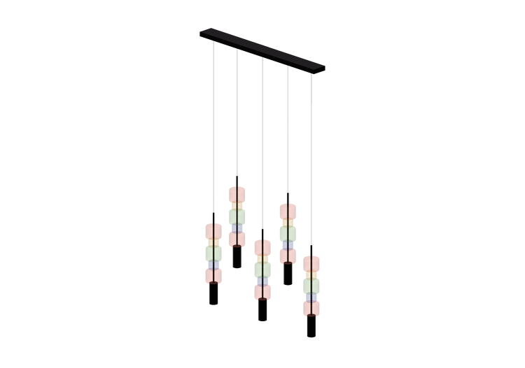 3D Schwebende Lampe - Hängelampe - Kare - Candy Bar - 55844... 3D Schwebende Lampe - Hängelampe - Kare - Candy Bar - 55844...
