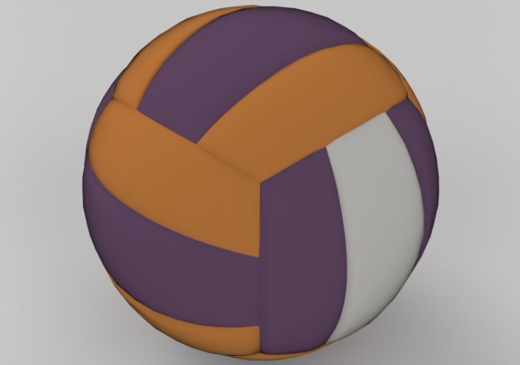 Herramientas de Juego 3D - Balón de voleibol - ACCA...