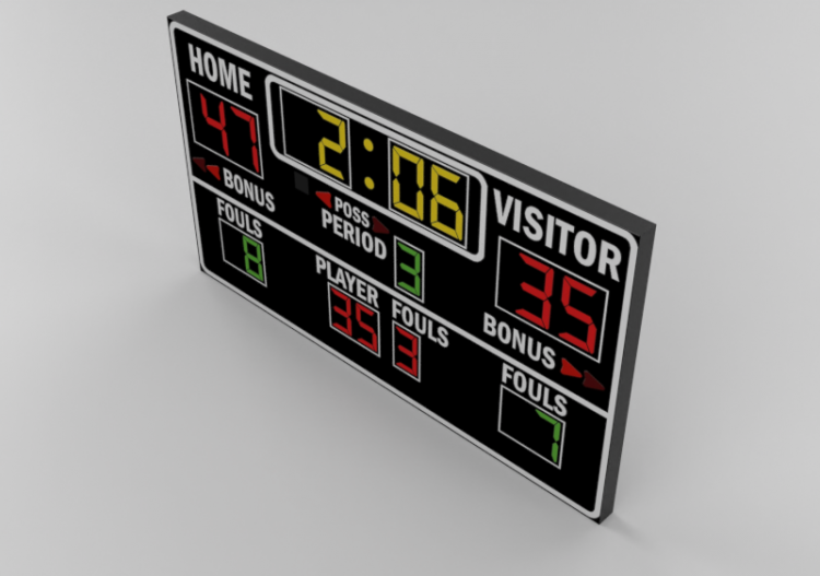 Accéssoires de Jeu - Tableau indicateur pour basket - ACCA...