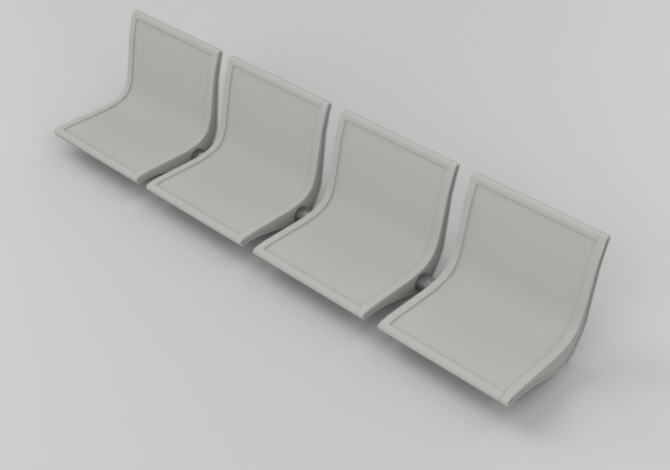 Herramientas de Juego 3D - Asientos para tribuna - ACCA...