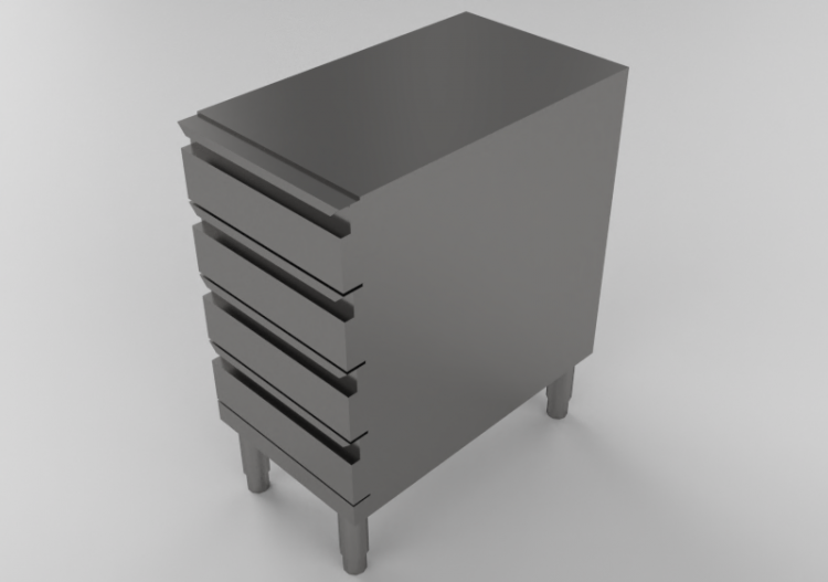 吊柜 - Drawer unit - Angelo Po - AC04Z4 - ACCA software