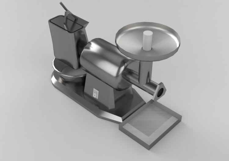 Acessórios 3D - Máquina de embalagem a vácuo - Angelo Po -...