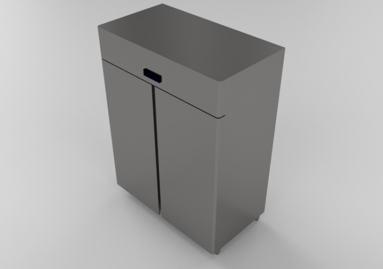 3D Electrical Appliances - Refrigerating cabinet - Desco -...