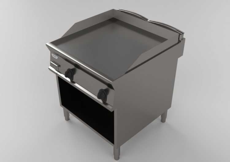 3D Electrical Appliances - freestandingFelectric fry-top...
