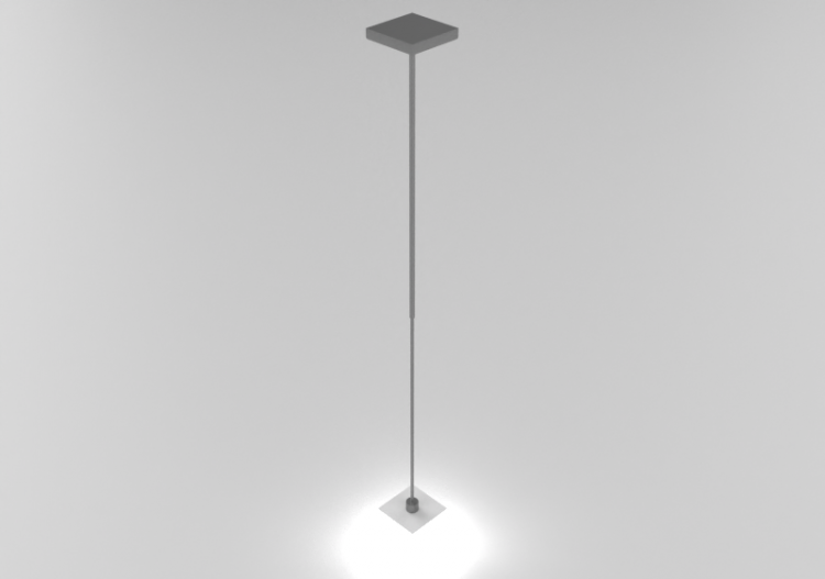 3D Schwebende Lampe - Hängelampe - Panzeri – Kubik - ACCA...