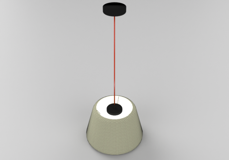 Lampada a sospensione 3D - Lampada a sospensione - Panzeri...