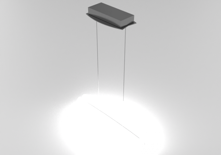 Lâmpada pingente 3D - Lâmpada de teto - Panzeri – Rimmel -...