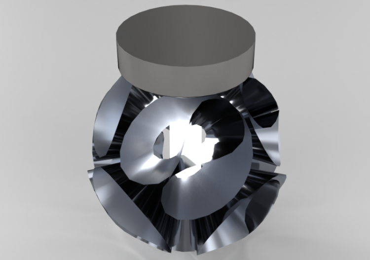Lâmpada do teto 3D - Lâmpada de teto - Panzeri – Floral -...