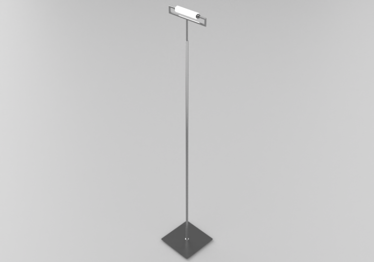 Lâmpada de assoalho 3D - Lâmpada de pé - Panzeri – Glim -...