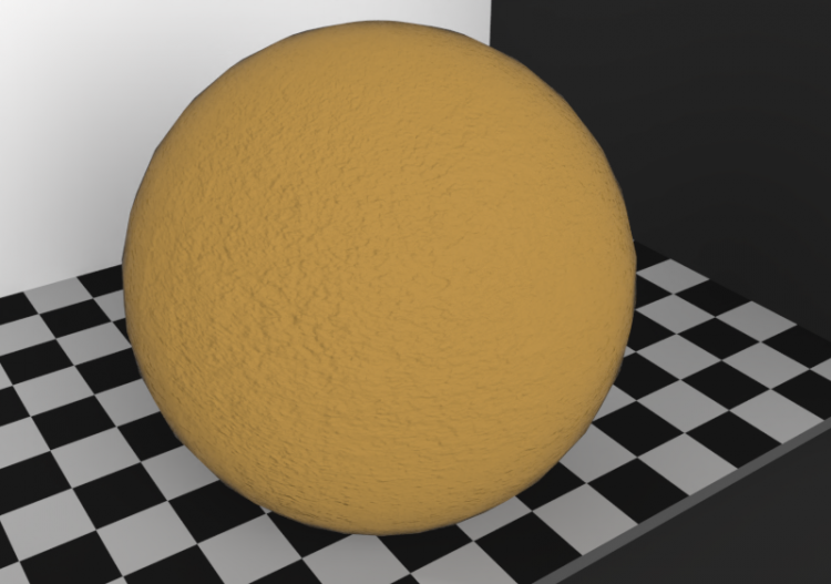 Bushhammered Plaster Texture - Yellow ocher - ACCA software