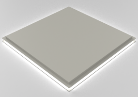 3D Countersunk Lamp - Recessed countersunk Lamp - Panzeri – Flat