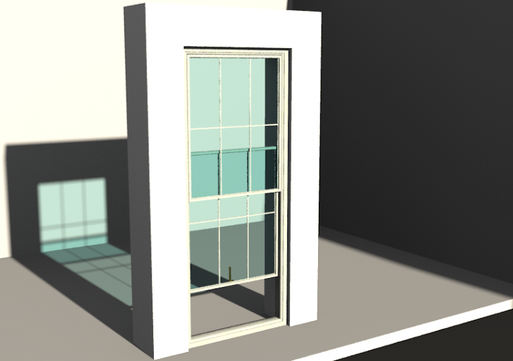3D Tür/Fenster - Sash Windows - ACCA software