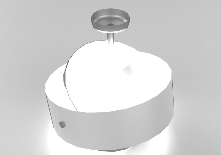 3D Ceiling Lamp - Suspended Lamp - Panzeri – Tourbillon -...