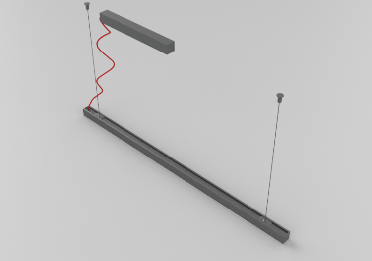 3D Ceiling Lamp - Suspended Lamp - Panzeri – 2033 - ACCA...