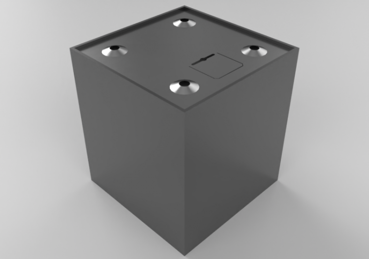 Lampe à plafond 3D - Lampe à plafond - Panzeri – Three -...