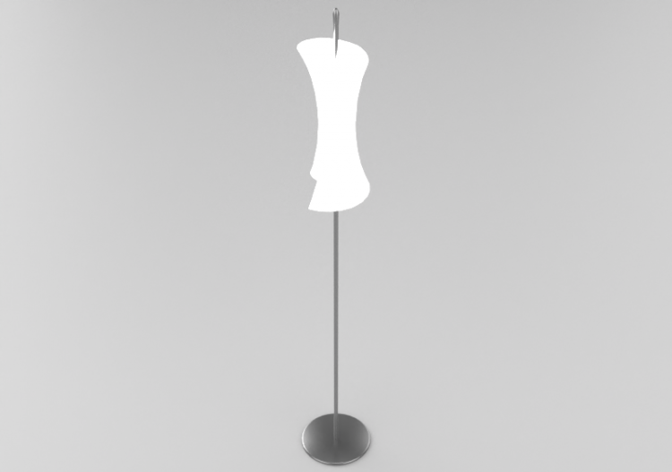 Lampada da terra 3D - Lampada da terra - Panzeri – Twister...